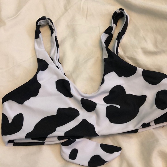New cow printed bikini top - Picture 2 of 2